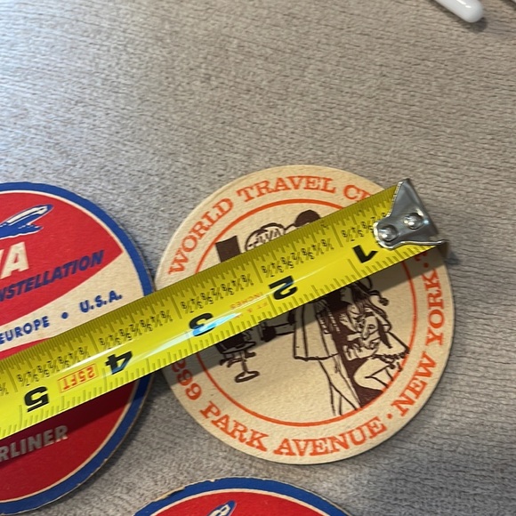 Vintage coasters set 3 - Picture 5 of 6